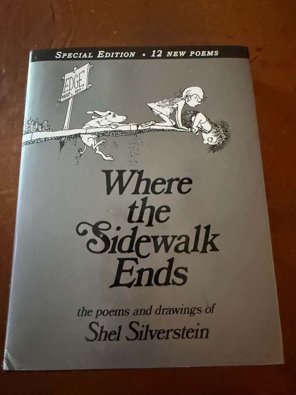Vintage 1970s Where the Sidewalk Ends Special Edition by Shel Silverstein